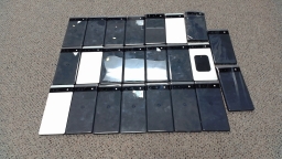 Lot of 23 Non-Working Google Pixel 6a Bluejay Cell Phones for Parts