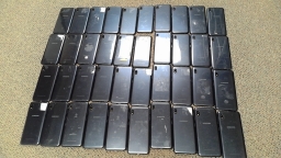Lot of Non-Working Samsung Glazy A10E SM-A102 Cell Phones for Parts