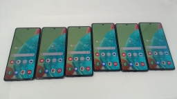 Lot of 6 Working Samsung Galaxy A71 5G SM-A716U T-Mobile Cell Phones