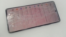 Samsung Galaxy A71 5G Cellphone T-Mobile LCD BURN CRACKED, BAD BOARD