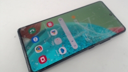 Samsung Galaxy A71 5G Cellphone (Gray 128GB 6GB) T-Mobile CRACKED