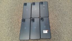 Lot of 6 Non-Working REVVL 6X Pro Cell Phones for Parts