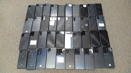 Lot of 40 Non-Working TCL Various model Cell Phones for Parts