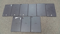 Lot of 9 Samsung SM-T307U Verizon T-mobile Tablets *READ*
