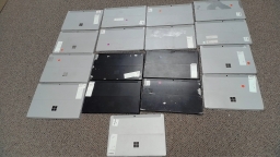 Lot of 17 Non-Working Microsoft Surface and Surface Go Tablets for Parts