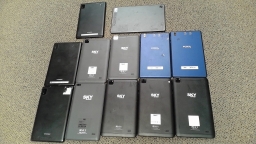 Lot of 12 Non-Working Mixed Brand 8 Inch 8" Tablets for Parts