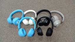 Lot of 6 Beats Solo Pro A1881 Headphones with Various Problems