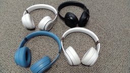 Lot of 4 Working Beats Solo 4 Solo4 Headphones