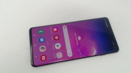 Samsung Galaxy S10 SM-G973U Cellphone (Black 128GB) T-Mobile Cracked Rear