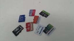 Lot of 8 256GB Micro SD Cards - Mixed Brand - Tested Working