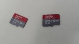 Lot of 2 200GB Sandisk Ultra and Ultra Plus Micro SD Cards - Tested Working