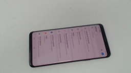 Samsung Galaxy S9+ SM-G965U Cellphone (Black 64GB) T-Mobile SCREEN BURN