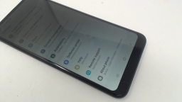 Samsung Galaxy A11 SM-A115U Cellphone (Black 32GB) T-Mobile CRACKED 