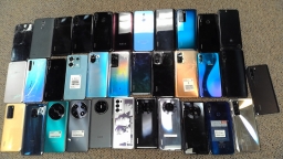 Lot of 34 Non-Working Higher End Generic Smartphones for Parts