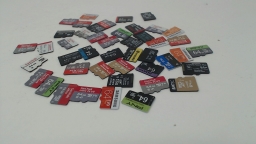 Lot of 45 - 64GB Micro SD Memory Cards Mixed Brand Sandisk Samsung PNY