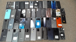 Lot of 47 Non-Working Higher End Generic Smartphones for Parts