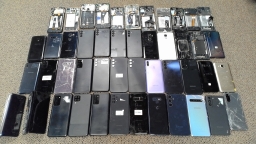 Lot of 47 Non-Working Samsung Galaxy Smartphones Various Issues for Parts