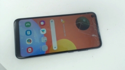 Samsung Galaxy A11 SM-A115U Cellphone (Black 32GB) T-Mobile CRACKED GLS
