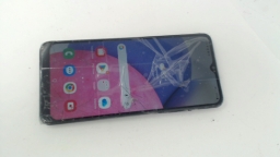 Samsung Galaxy A03S SM-S134DL Cellphone (Black 32GB) Tracfone CRACKED