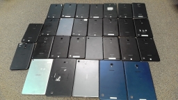 Lot of 28 Non-Working Samsung Galaxy Tablets for Parts