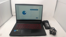 MSI Thin GF63 i5 12450H 16GB 256SSD 1080p 144Hz 11Pro RTX 2050 4GB