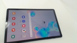 Samsung Galaxy Tab S6 10.5" Tablet SM-T860 (Gray 256GB) Wifi NO PEN CRACKED