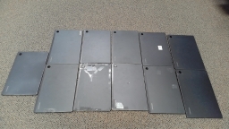 Lot of 11 Non-Working Samsung Galaxy Tablets for Parts