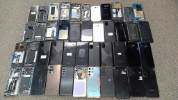 Lot of 44 Non-Working Samsung Galaxy Smartphones Various Issues for Parts