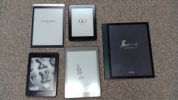 Lot of 5 Non-Working e-Ink Tablets Boox MEEBOOK Ridibooks for Parts