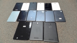 Lot of 15 Non-Working Samsung Galaxy Tablets for Parts