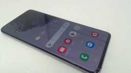 Samsung Galaxy S20 SM-G980F/DS Cellphone Gray 128GB Unlocked Dual Sim CRACKED