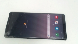 Samsung Galaxy Note 8 SM-N950F (Black 64GB) Unlocked CRACKED LCD BURN
