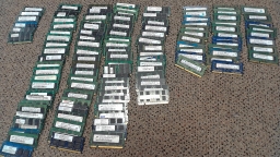Lot of 118 2GB 1GB 512MB DDR2 and DDR3 SODIMM Laptop Memory Multi Brand