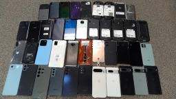 Lot of 42 Non-Working Higher End Smartphones for Parts - Samsung, Sony, Pixel