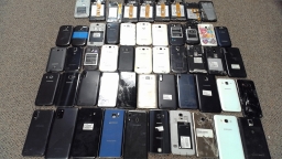 Lot of 52 Samsung Smartphones Untested Assumed Non-Working