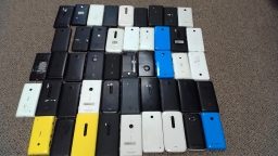 Lot of 52 Untested Nokia and Microsoft Cell Phones Smartphones for Parts