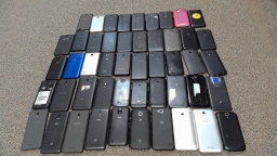 Lot of 49 Generic Smartphones Cell Phones Untested Assumed Non-Working