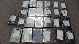 Lot of 25 - 3.5" Sata and SAS Hard Drives 2TB 1TB 500GB 320GB Mixed Brands