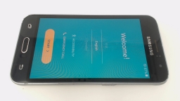 Samsung Galaxy J1 Luna  SM-S120VL Cellphone (Black 8GB) Tracfone SCRATCHES