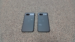 Lot of 2 Non-Working Google Pixel 8A Akita Cell Phones for Parts