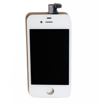 White iPhone 4 Digitizer and LCD Assembly