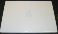 MacBook Back Case w/logo White 13"