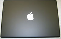 MacBook Back Case w/logo Black 13"